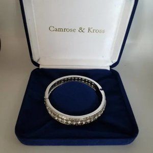 Silver and Crystal Engagement Bracelet